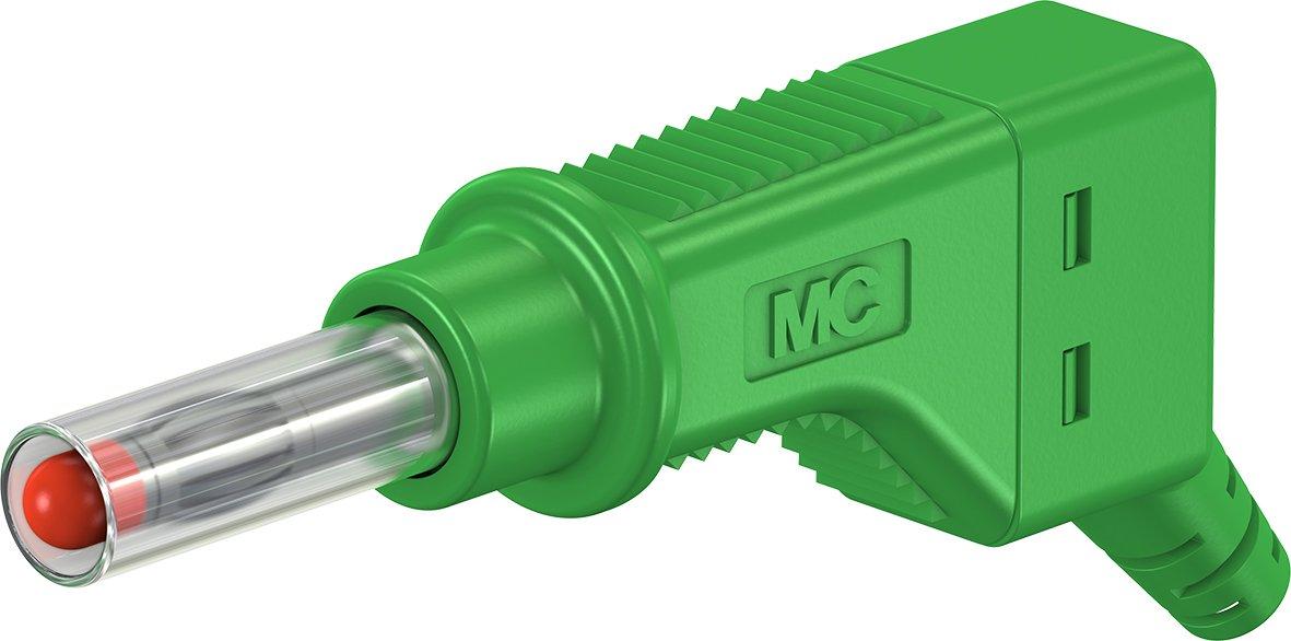 XZGL-425, 4 mm stapelbarer Stecker grün