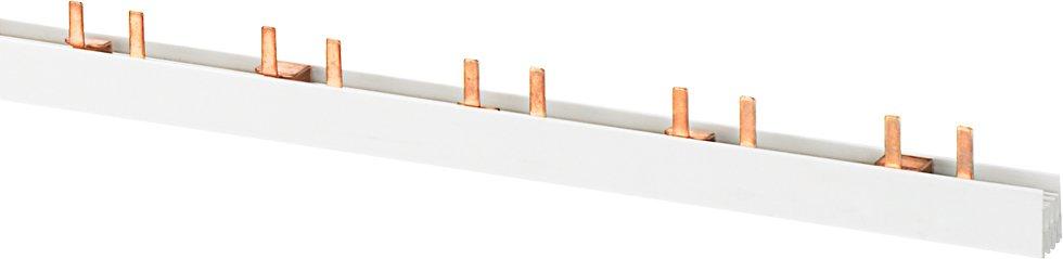 5ST3746-1, Stiftsammelschiene 10mm2, 4-phasig, 17x (1PH+N), 950mm schneidbar