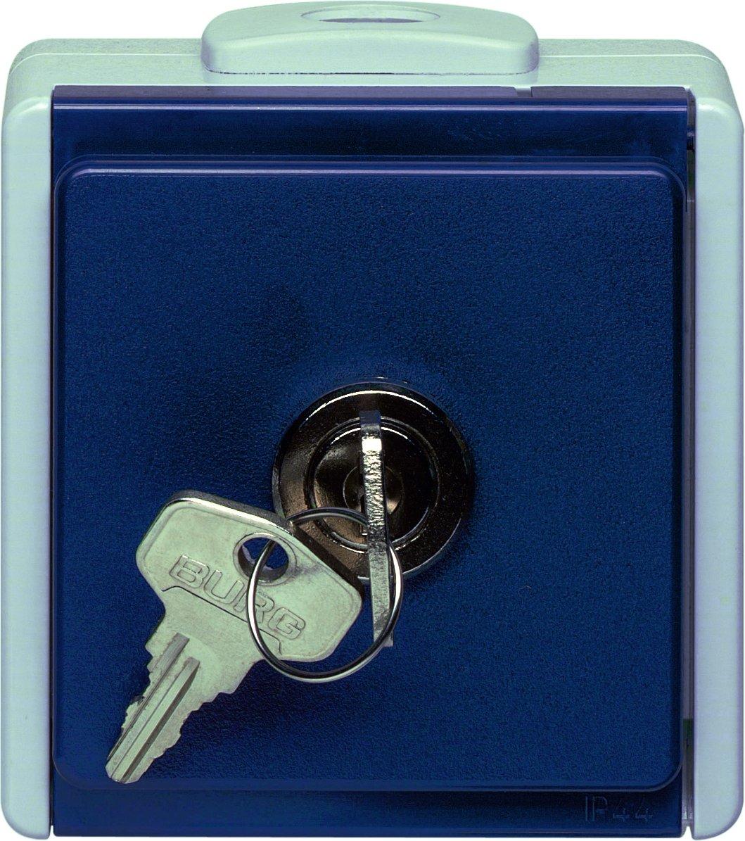 HFRSTD1 SCHLOSS IP54, 1-fach Steckdose abschließbar