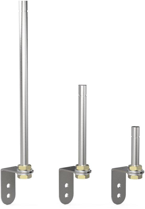 BR50-T250 TUBE W. BRACKET, Signalsäule BR50-T250 Rohr,IP54