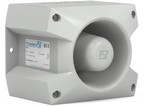 PA 5 10-57DC 7035, Schallgeber PA 5,24DC,107dB,IP66,NEMA4/4x,RAL7035