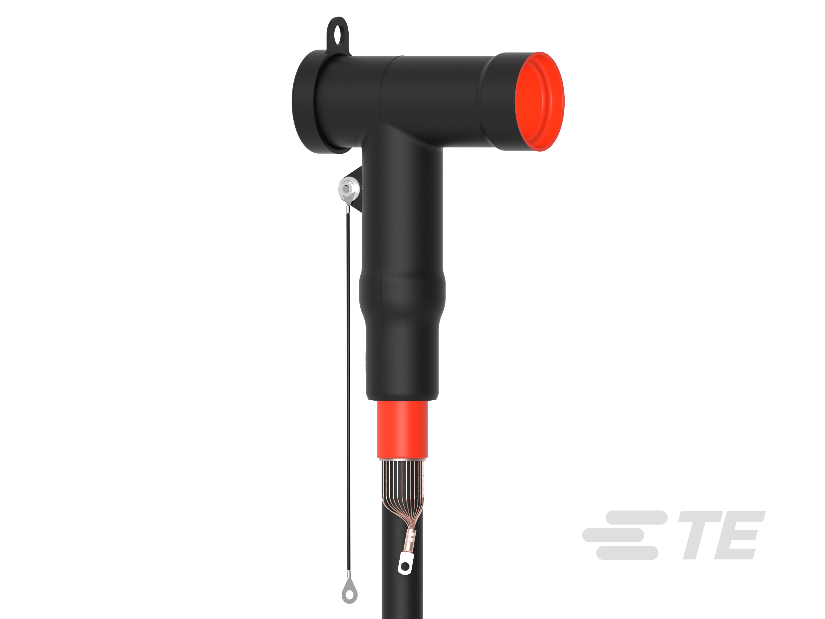 RSTI-5853, T-Stecker, geschirmt, 630A, Schraubtechnik, 10kV: 95-240 mm², 20kV: 95-185 mm²