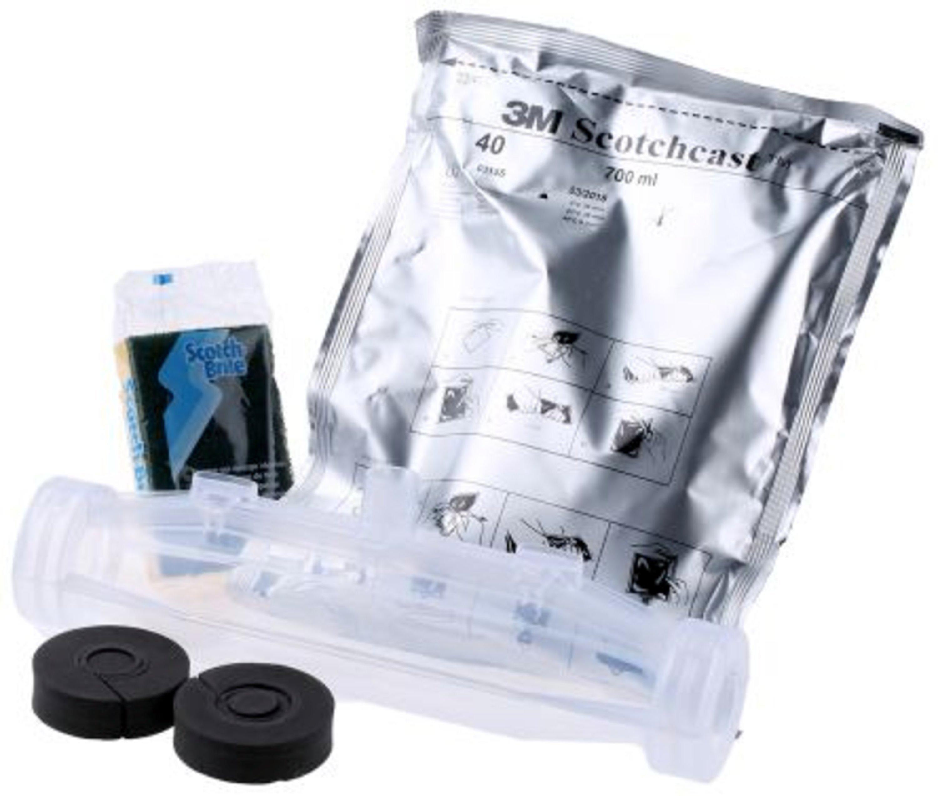 92-NBA7, 3M(TM) Scotchcast(TM) 92-NBA 7 Gießharz-Verbindungsgarnitur, 0,6/1 kV, 4x 120 - 240 mm²