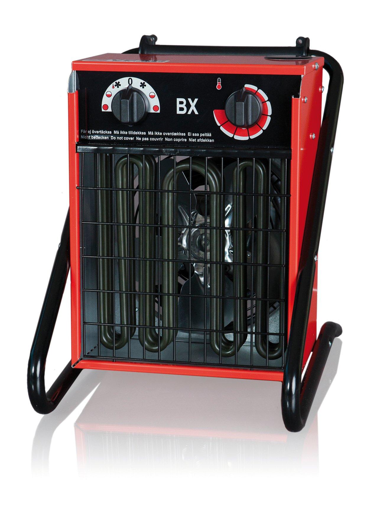 BX 5 E, Mobile Heizlüfter für Baustellen, auch Wandmontierbar