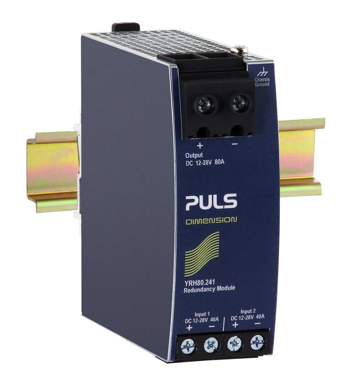 YR80.242, Dual Redundanzmodul 24V/80A mit integriertem Mosfet, nur für Geräte mit Hiccup geeignet