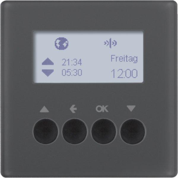 85745126, KNX-Funk Jalou-Uhr quickl Q.x anth