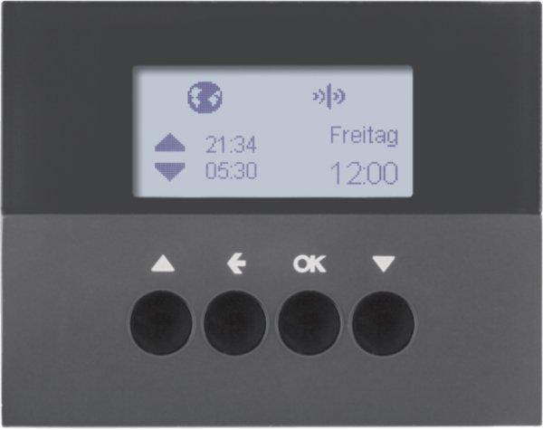 85745175, KNX-Funk Jalou-Uhr quickl K.1 anth