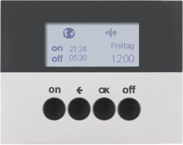 85745277, KNX-Funk Zeitsch.uhr quickl K.5 alu