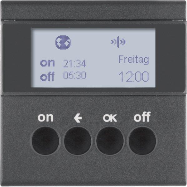 85745285, KNX-Funk Zeitsch.uhr quickl S1/B3/7 anth