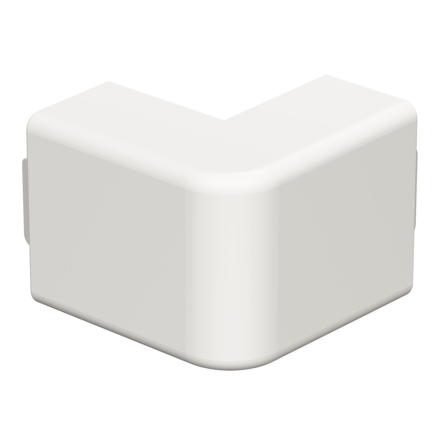 WDKH-A15030RW, Außeneckhaube halogenfrei 15x30mm Polycarbonat/Acrylnitril-Butadien-Styrol reinweiß RAL 9010