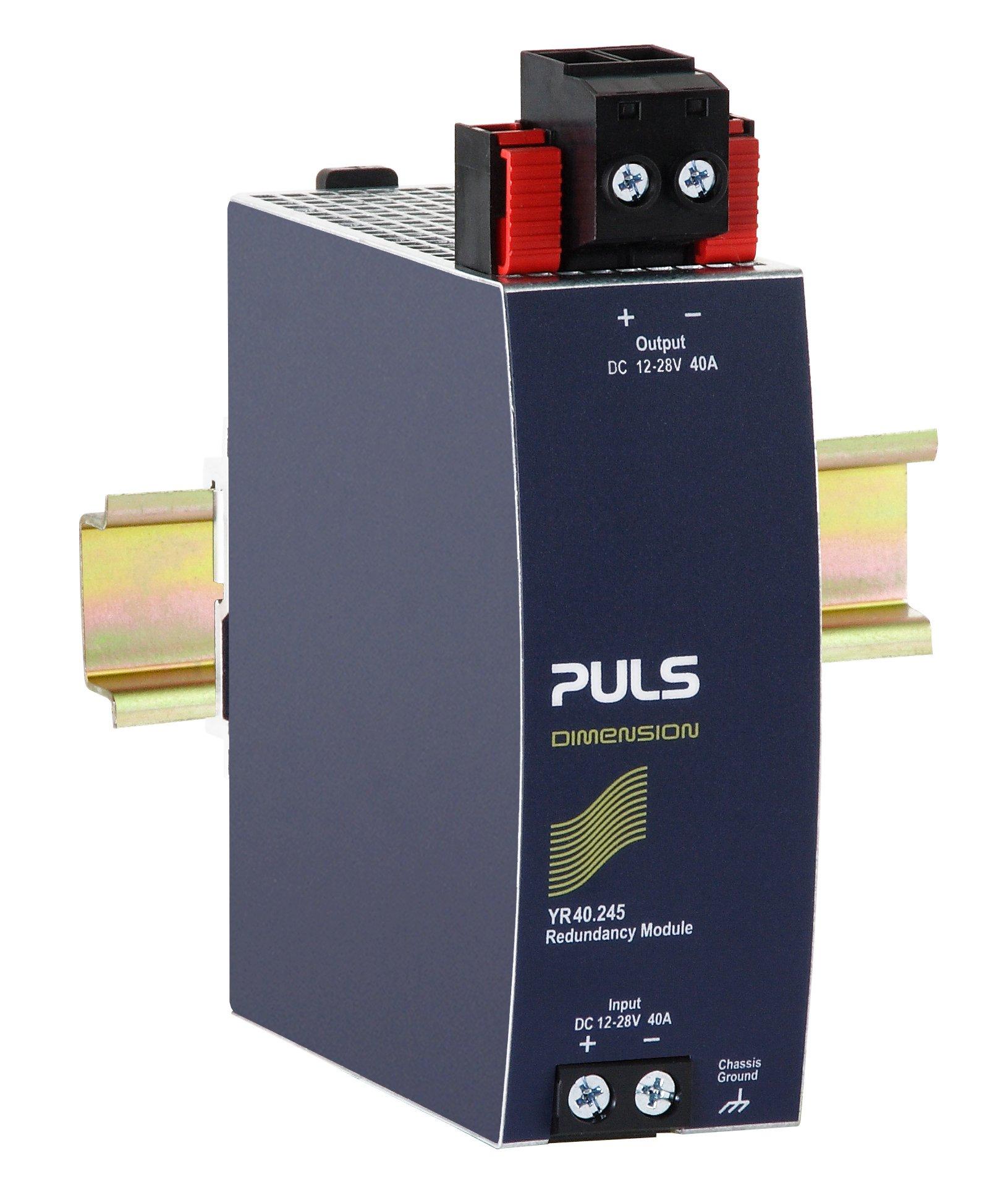 YR40.245, Dual Redundanzmodul 24V/40A mit integriertem Mosfet