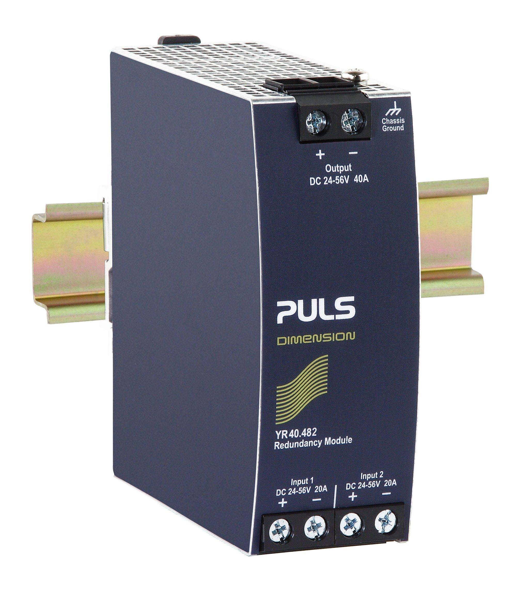 YR40.482, Dual Redundanzmodul 48V/40A mit integriertem Mosfet