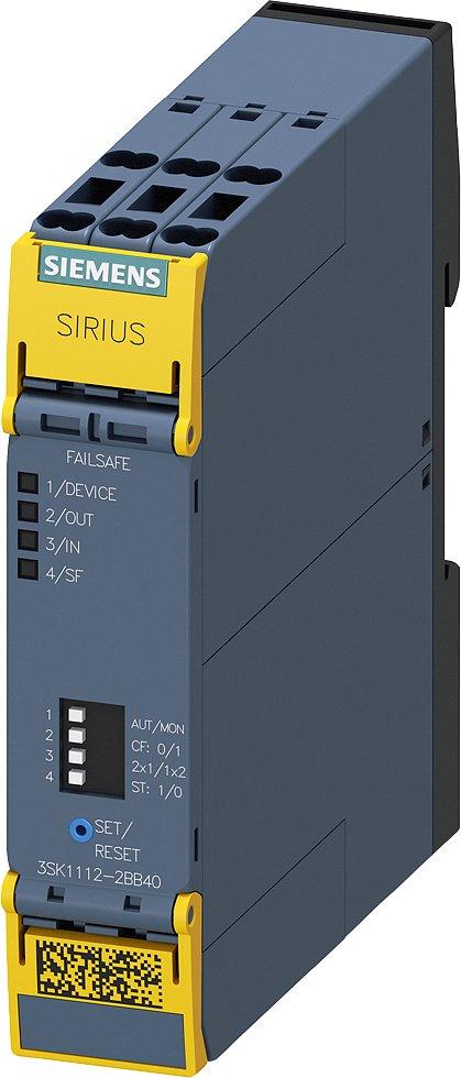 3SK1112-2BB40, SIRIUS Sicherheitsschaltgerät Grundgerät Standard Reihe elektronische Ausgänge 2