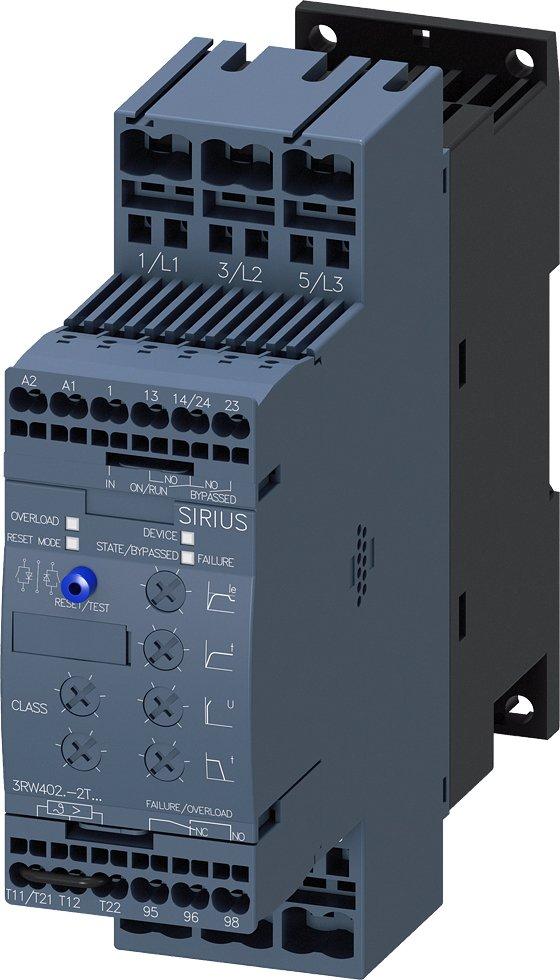 3RW4026-2TB04, Sanftstarter S0, 25A, 11kW/400V, 40 Grad, AC200-480V, AC/DC24V
