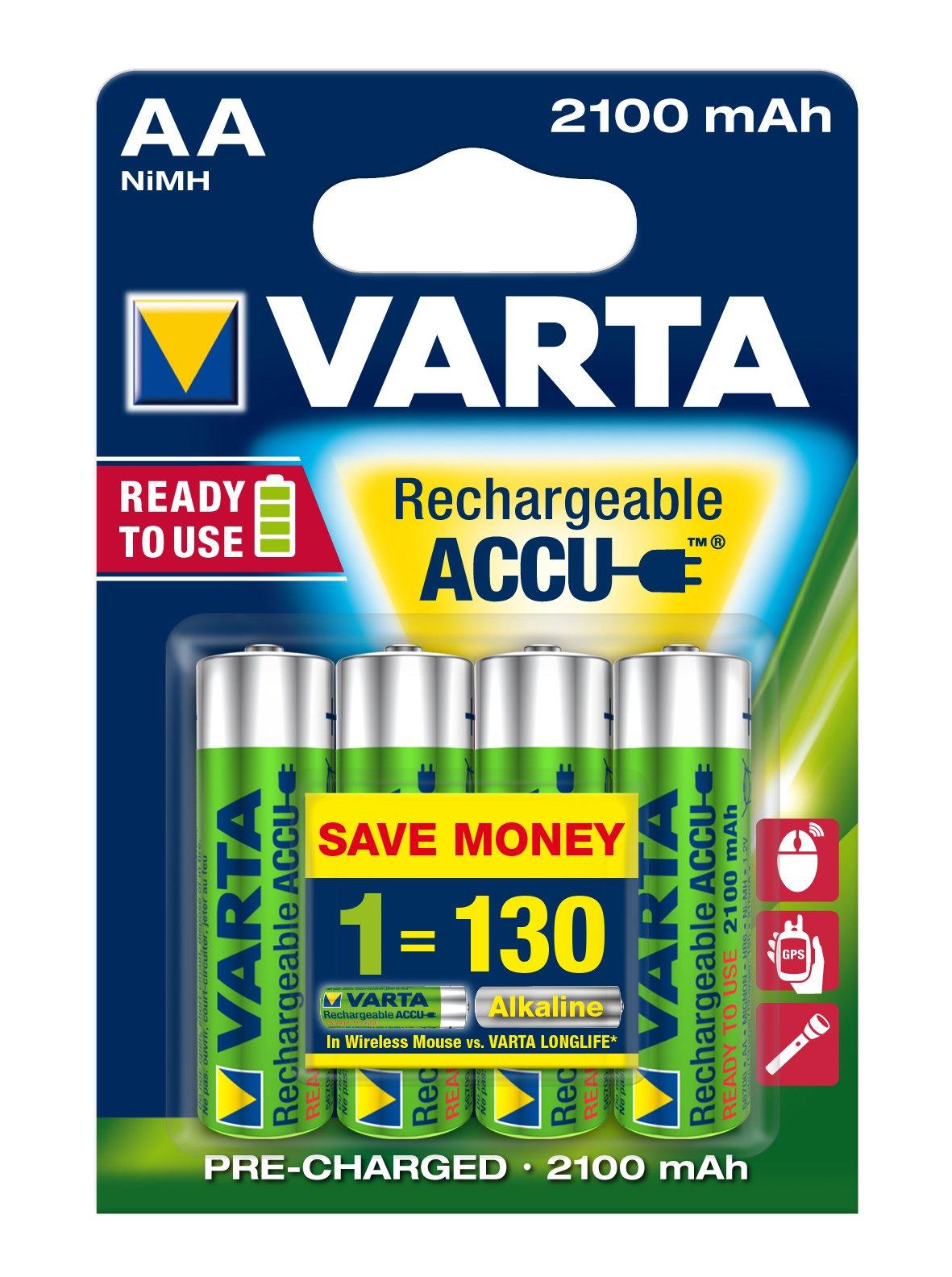HR6, Recharge Accu Power AA, 4er Blister*MARKENRECHTE beschränkt EMEA + RU*