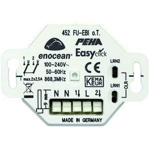 D 452 FU-EBI O.T., EnOcean Easyclickpro Empfänger,Unterputz, 2 Kanal