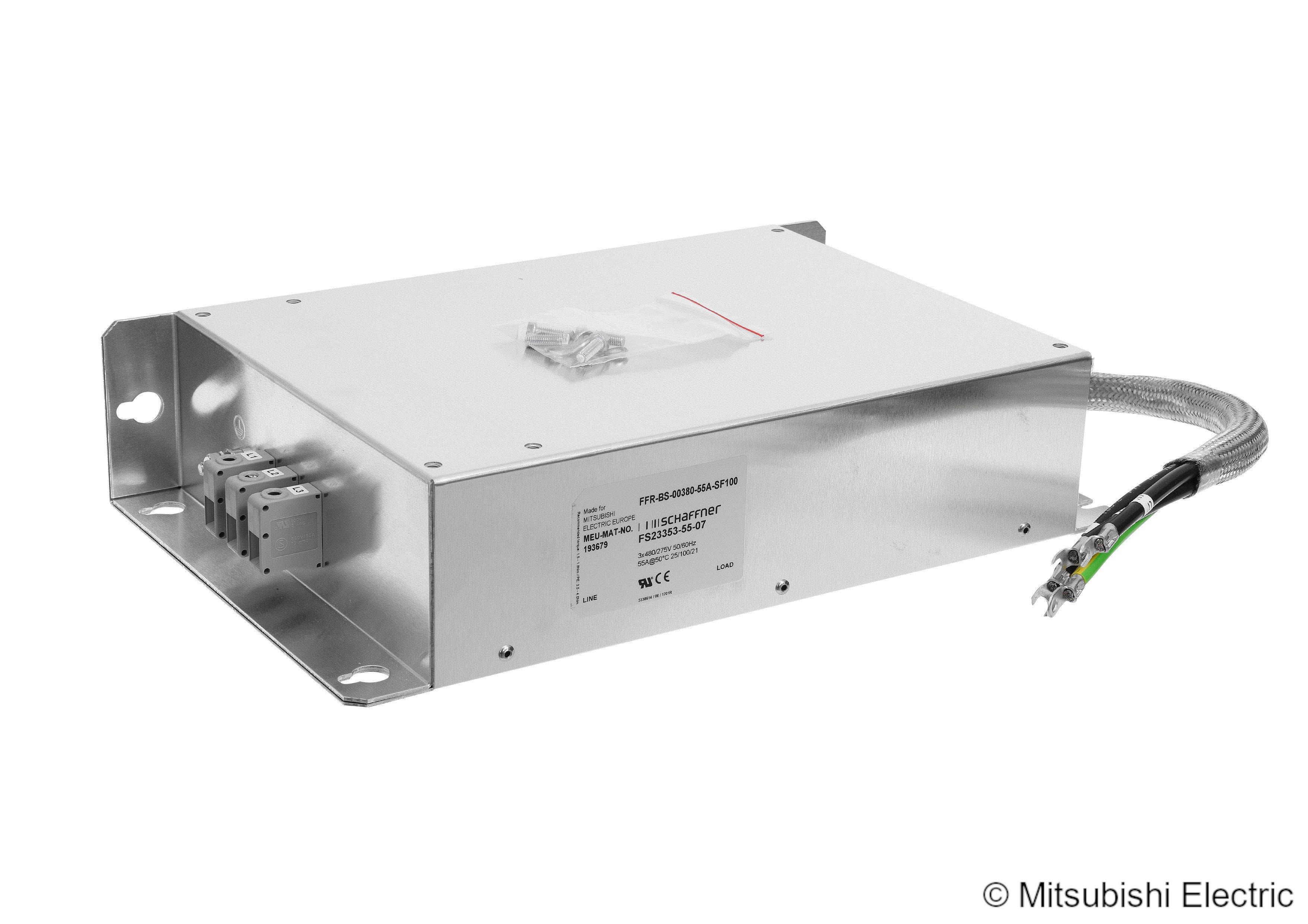 FFR-BS-00380-55A-SF100, Funkentstörfilter für FR-A&F-00310-00380; C1 20m; C2 100m