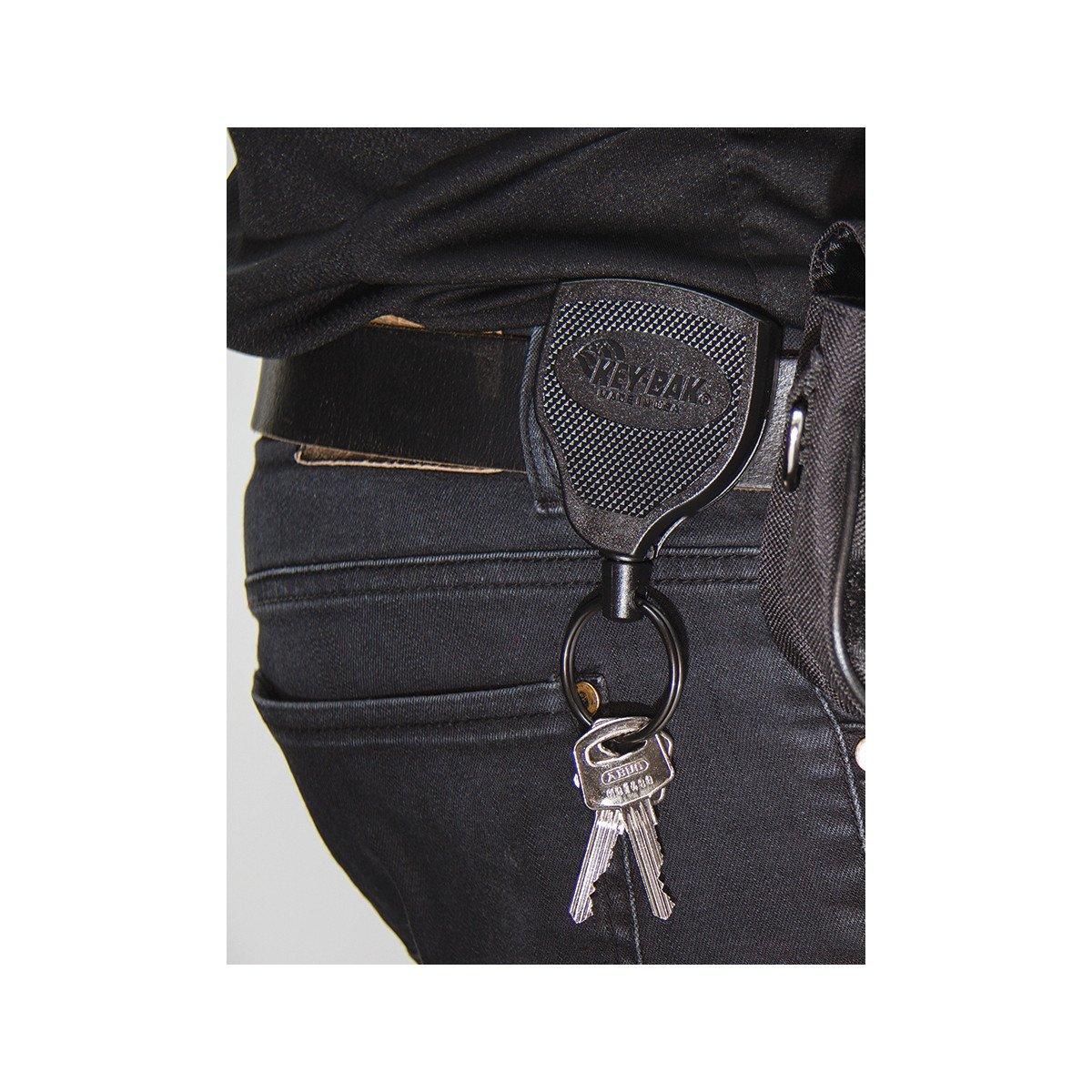 KEY-BAK SUPER 48 RETRACTABLE, Robuster, einziehbarer Schlüsselhalter