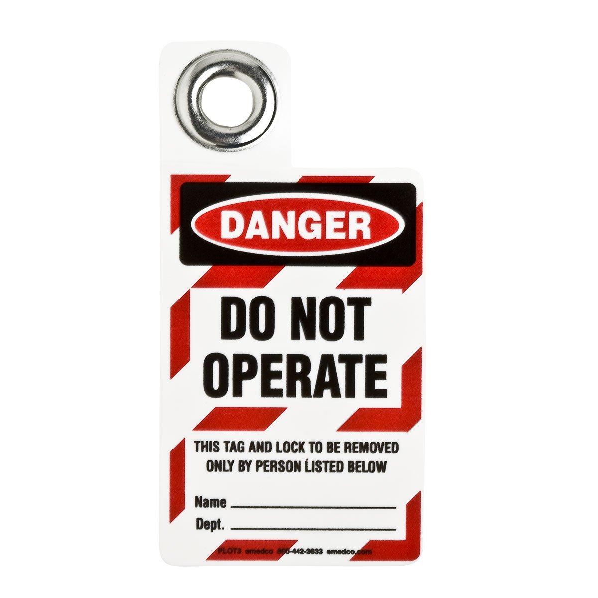 PADLOCK TAG-D-DO NOT OPERATE.., Anhänger für Vorhängeschlösser
