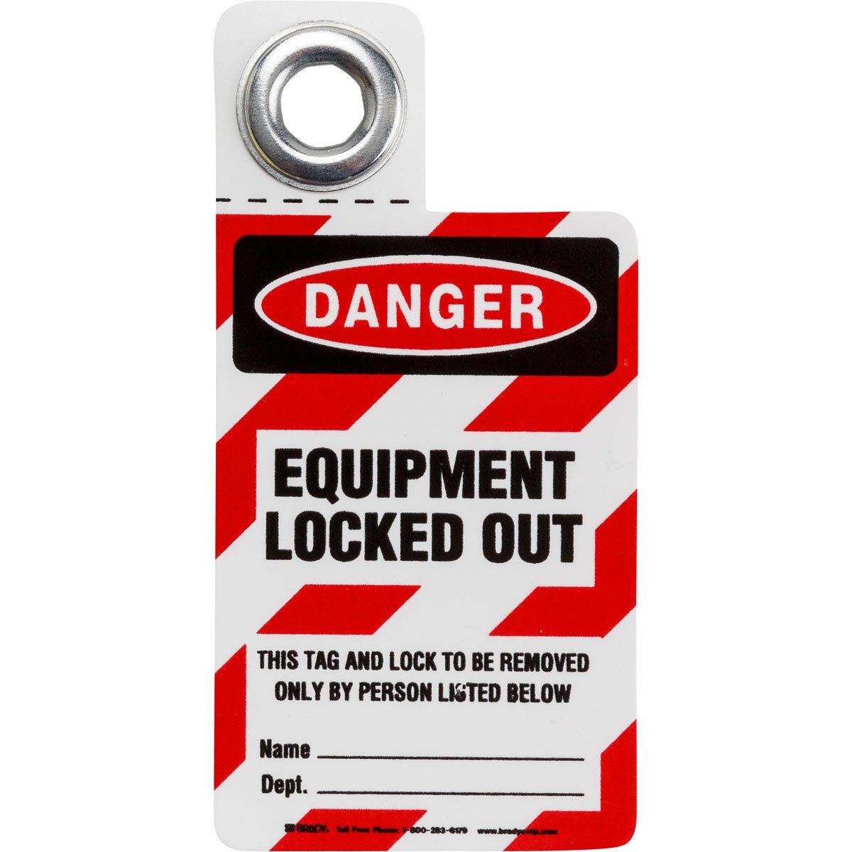 PADLOCK TAG-D-EQUIP. LOCKED..., Anhänger für Vorhängeschlösser