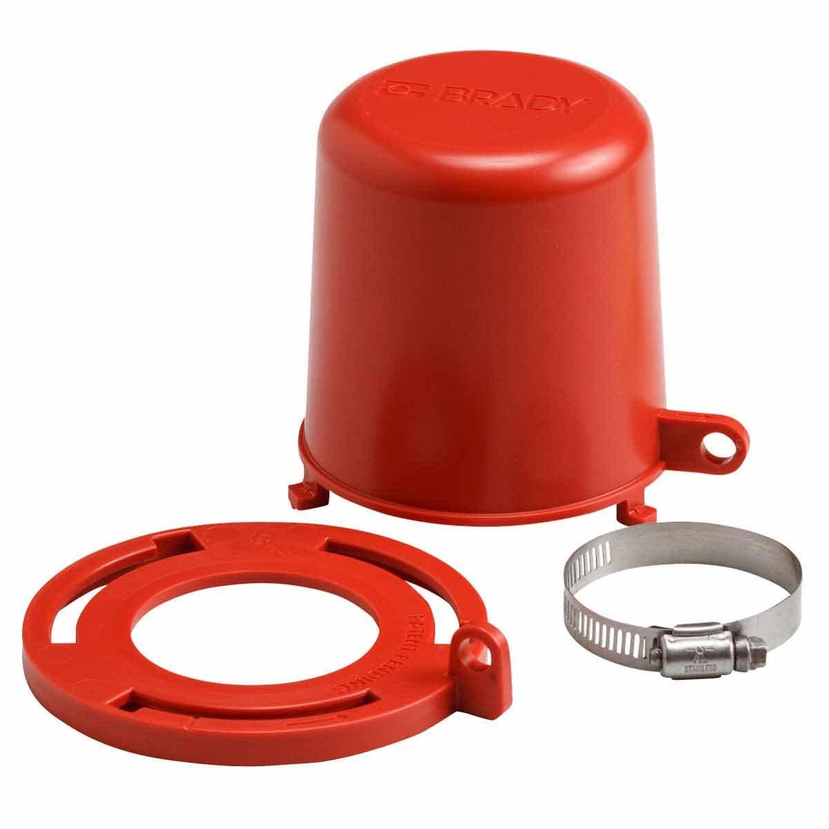 BASE COVER PLUG VALVE LOCKOUT 63.50 MM, Kegelventil-Absperrung
