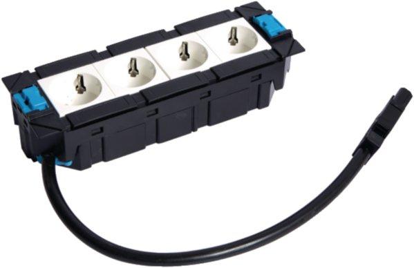 GTV4RW0ROWG325, Gerätebecher 4 x STD rw Wieland 3x2,5mm²