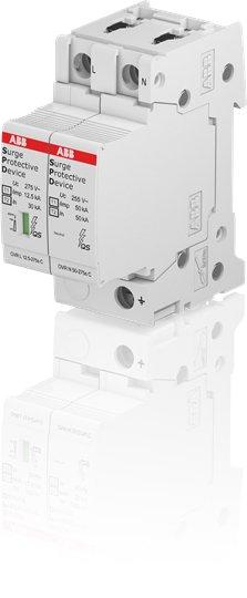 OVR T1-T2 1N 12.5-275s P QS, Kombi-Ableiter T1-T2 12.5kA/Pol, TT/TN 1+N, Uc 275 V, Up 1, 3 kV
