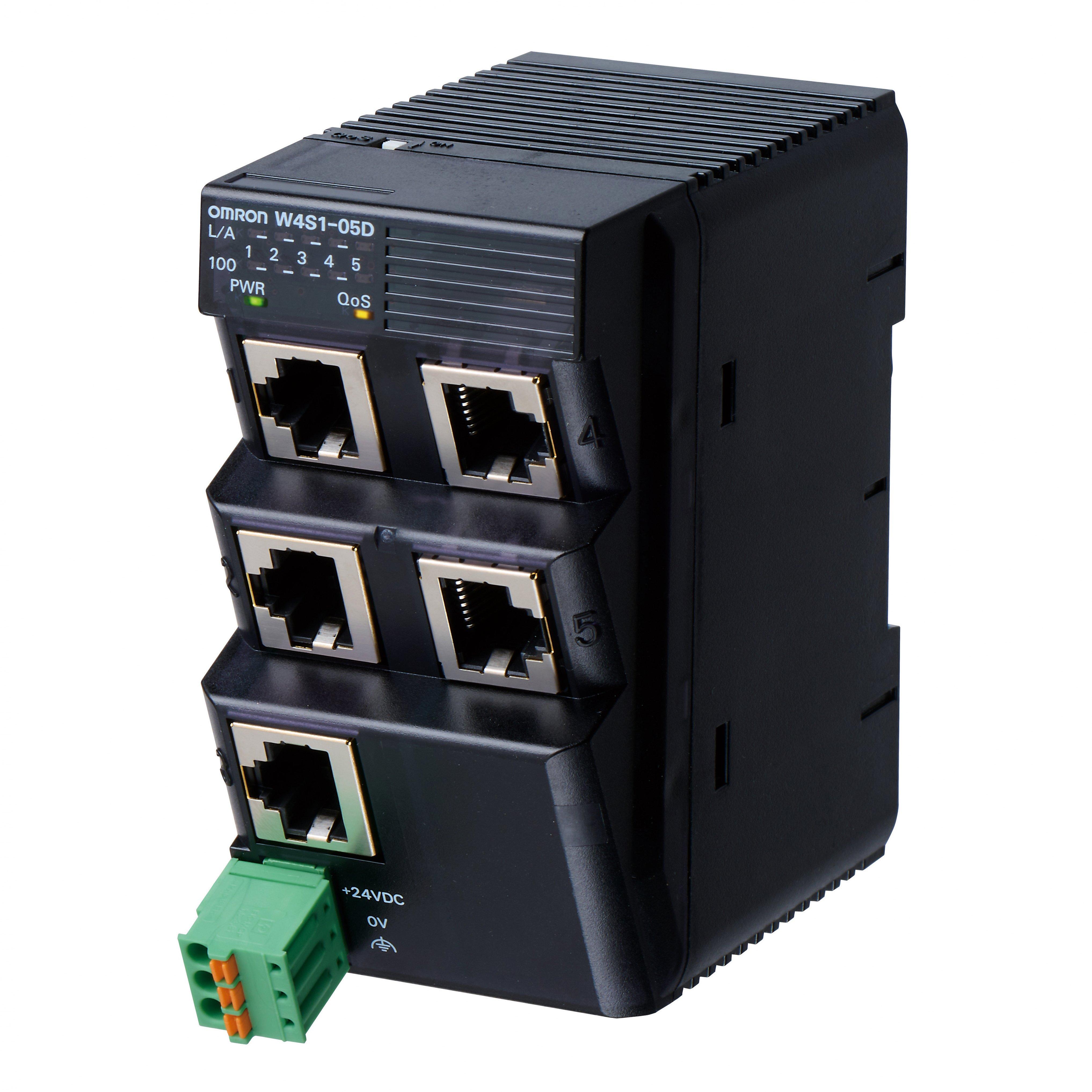 W4S1-05D, Erweiterter Ethernet-Switch mit 5 Anschlüssen