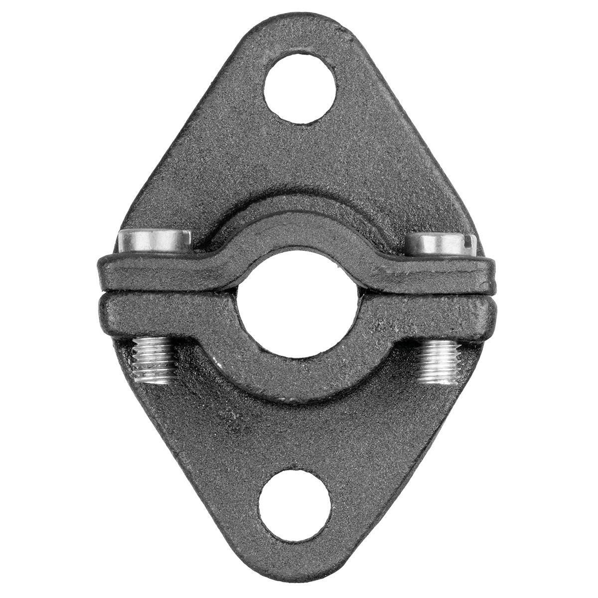 Gegenflansch IØ 15mm, Gegenflansch aus Grauguss nach DIN 43734 für Durchmesser 15 mm