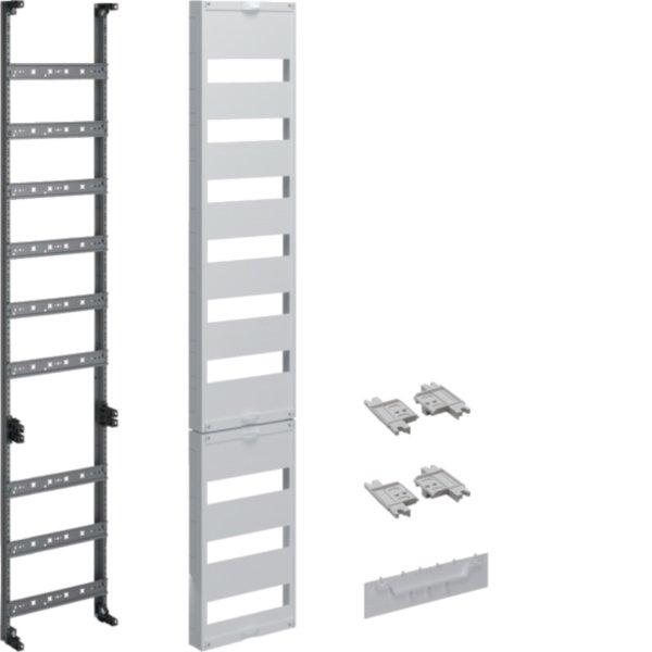 ZU59RK, Verteilerfeld, univers Z, 1350mm, 1-feldig, 9-reihig, ohne QC-Klemmen, mit U84T