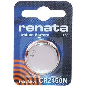 CR 2477N REN, Lithium-Knopfzelle, 3 V, 1000 mAh, 24,5x7,7 mm