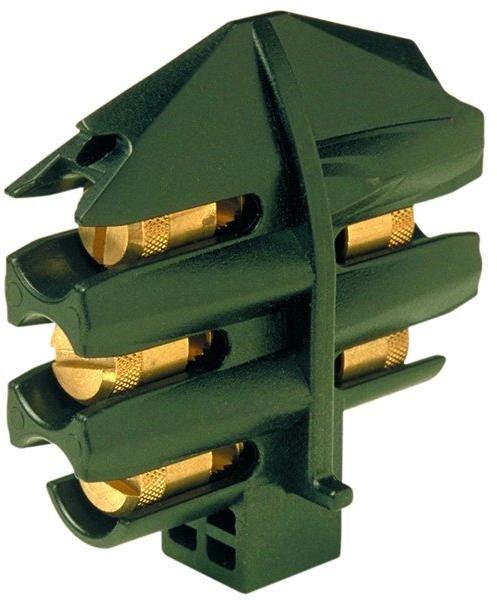 GURO-KK2/5, Klemmenkeil, 1kV, Kunststoff, Kabelquerschnitt 5x10-16, Abzweig 5x6-16. Messing