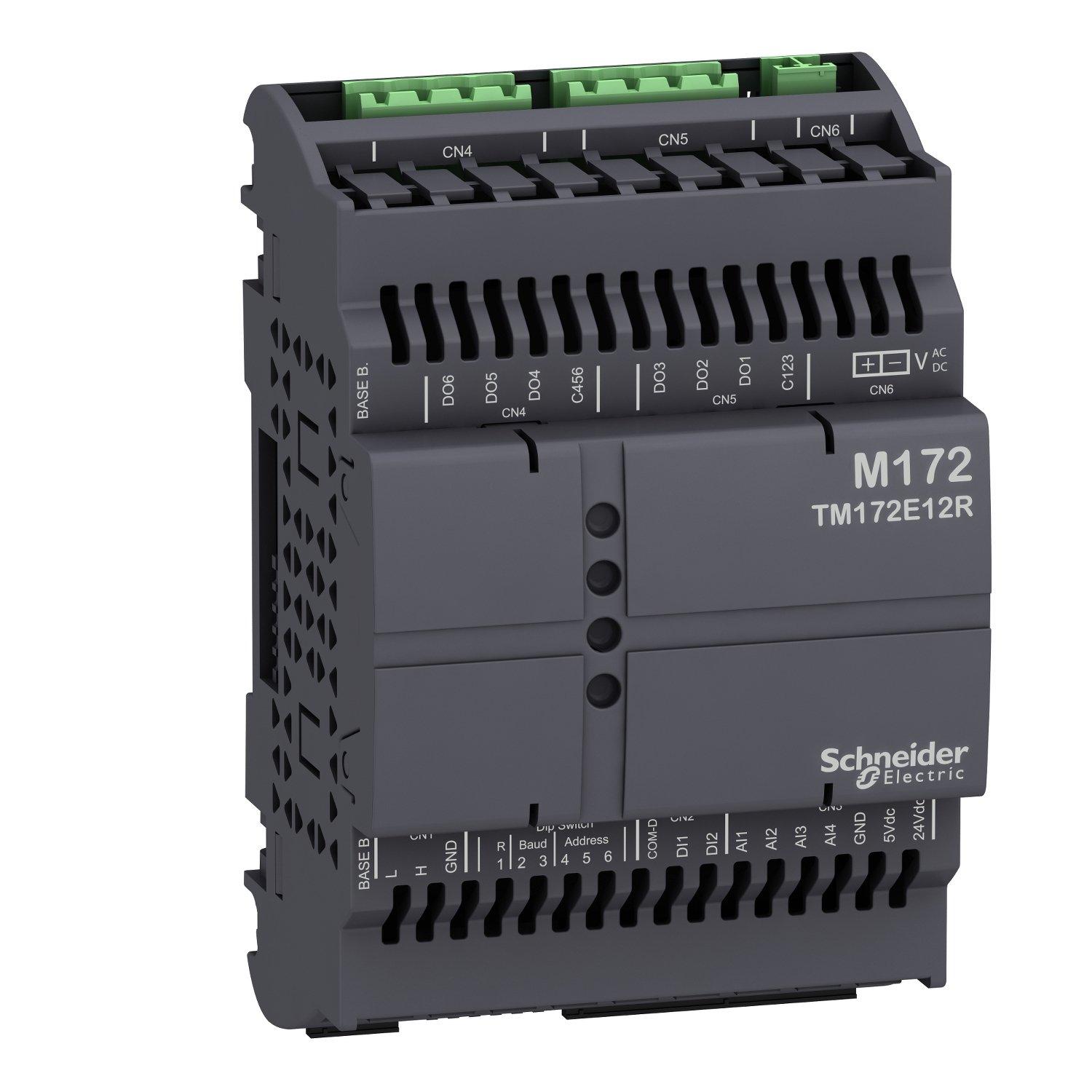 TM172E12R, E/A-Erweiterungsmodul, Modicon M172, 12 E/A, 24 VAC/DC
