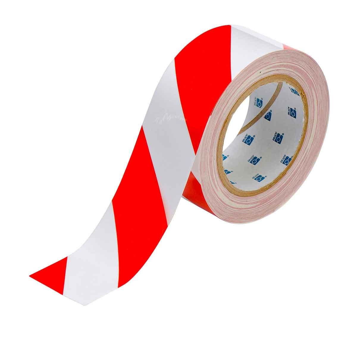 ToughStripe, Bodenmarkierung - 50,8mm  Rote und Weisse Toughstripe Polyester