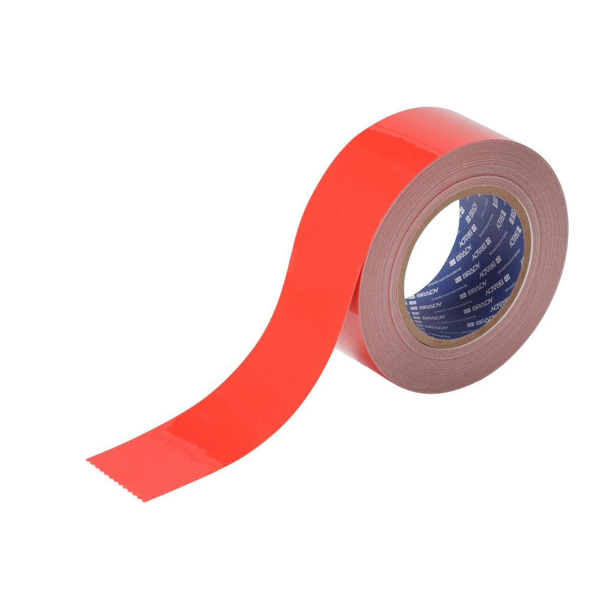 ToughStripe, Bodenmarkierung - 50,8mm  Rote Toughstripe Polyester