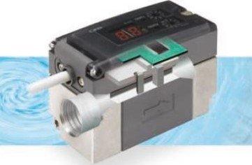 WFK3012M-15-P0, CKD Vortex-Durchflusssensor für H2ORc1/2, 1.5-12l/min. 12-24VDC 2xPNP