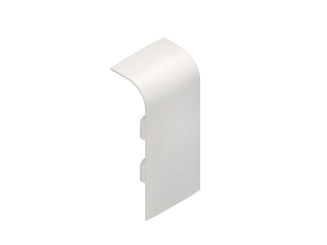SFK50.5, Stoßstellenabdeckung, 53x15 mm, Kunststoff ABS, RAL 8014, sepiabraun