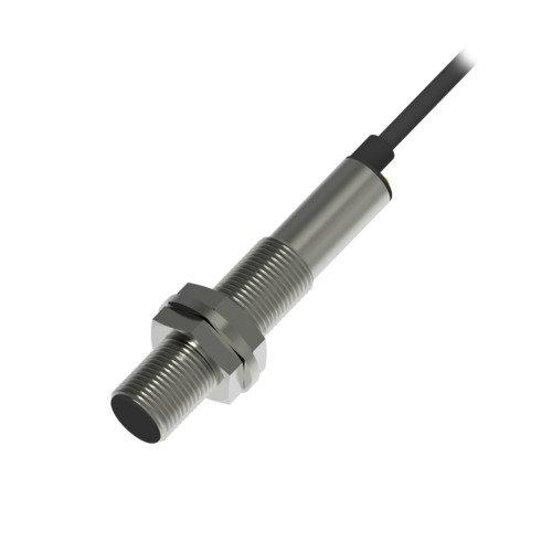 KIB-M12PÖ/002-KL6V, Induktiver Näherungsschalter, M12, PNP, Öffner, Kabel 6 m, Einbau bündig,Schaltabstand 2 mm
