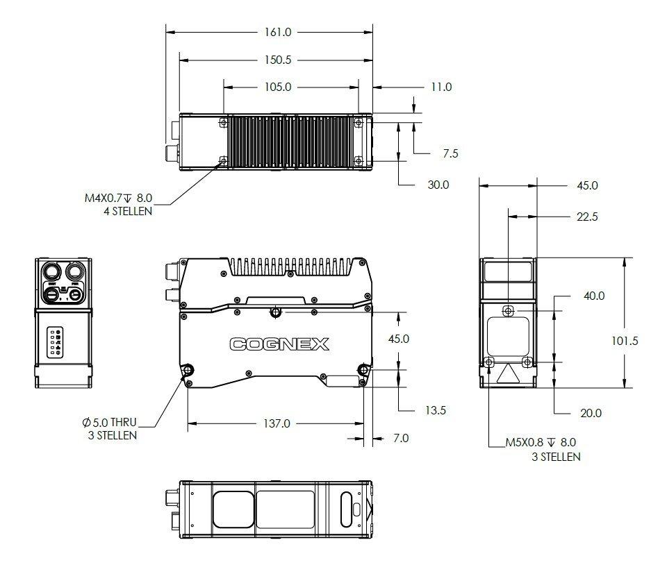 IS3DL4300-20-3760, INSIGHT 3D-L4300, 3D-Smartkamera für 3D & 2D-Prüfanwendungen