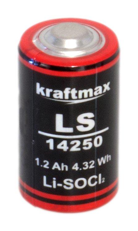 ER14250, Batterie Lithium 3,6V 1/2 AA CR14250 Kraftmax