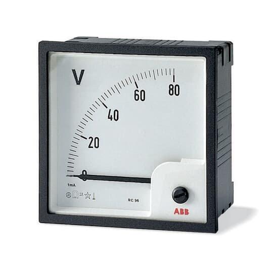 VLM-1-600/72, VLM-1-600/72 Voltmeter analog Direktmessung, 600V, Wechselspannung, 72