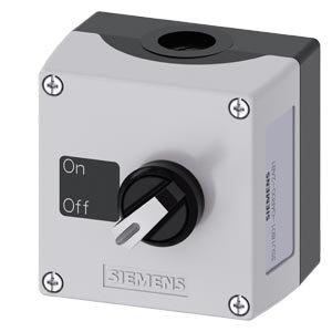 3SU1801-0AR00-2AB1, Gehäuse für Befehlsgeräte, 22 mm, rund