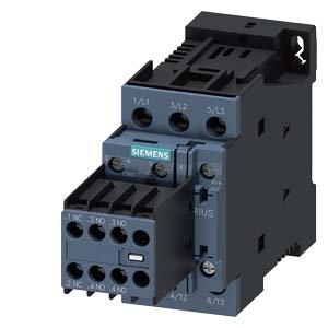 3RT2025-1FB48-0ME1, Schütz, AC-3e, 17 A/7,5 kW/400V, 3-polig, DC 24V, 3S+2Ö, Schraubanschluss
