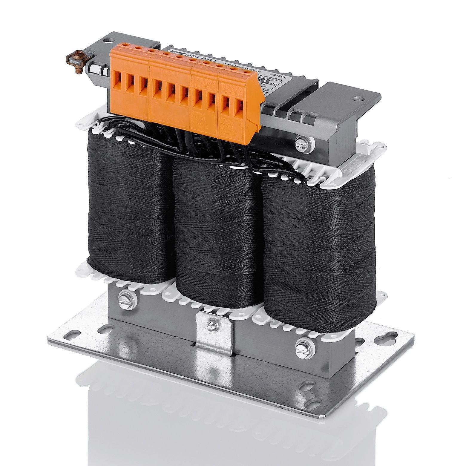 AT3 2-48/50-4, Spartrafo • 3ph • 2000 VA • IN: 480-500 Vac • OUT: 400 Vac