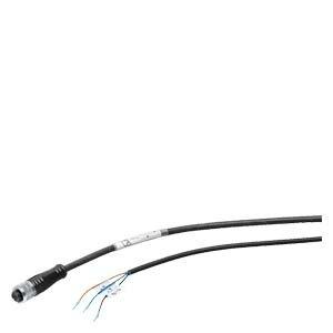 6GT2891-4LH50-0AX0, SIMATIC RF IO-Link Steckleitung, M12 4pol/offen, 5m