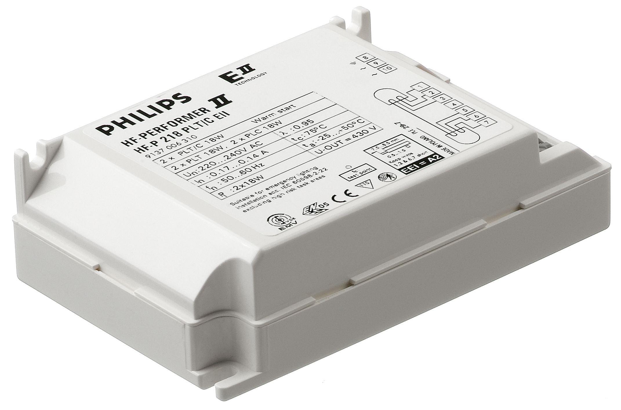 HF-P 2 22-42 PL-T/C/L/TL5C EII 220-240V, 91399930 - Ballast -  HF-PERFORMER EII für PL-T/C/R/L/TL5C Lampen