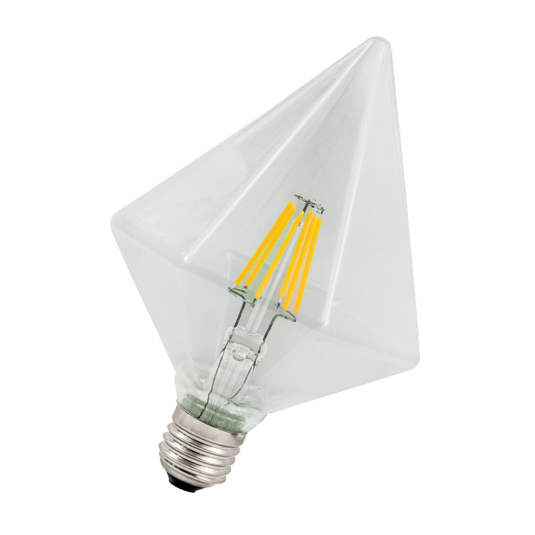 80100035705, LED FIL Pyramid E27 3W (30W) 330lm 822 DIM