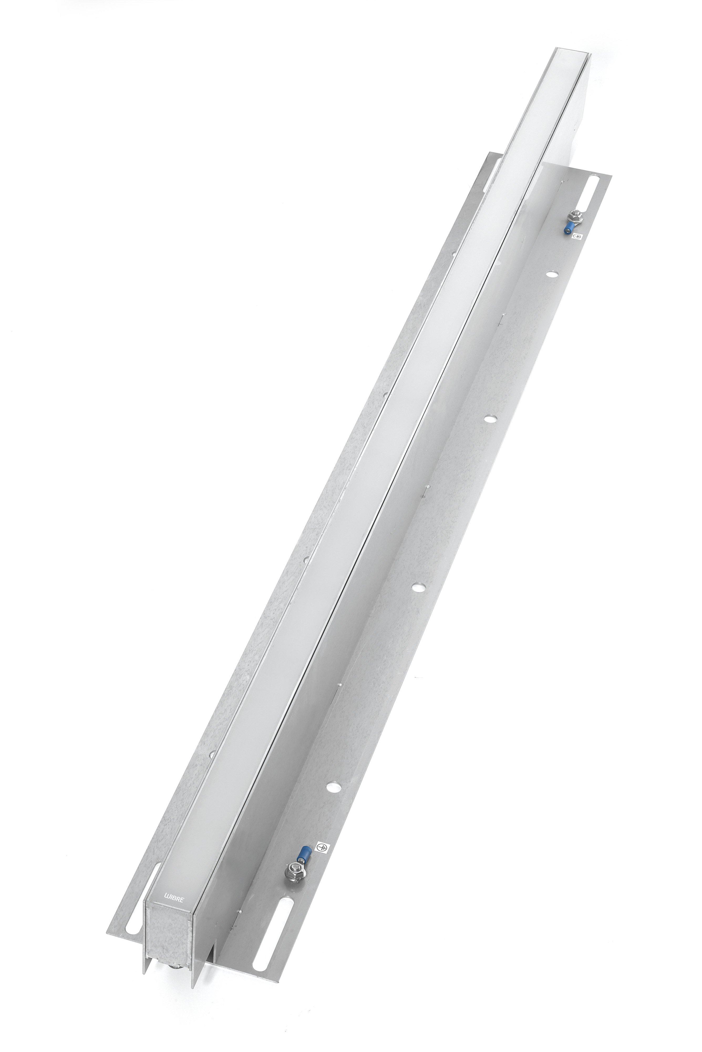 4.1010.10.13, Lineare Einbauleuchte Planeben , Schutzart IP67 , V4A-Edelstahl 1.4571 , SMD-LED neutral white , total 10 W , 24 V-DC ,  , 4500K , 1100 lm , diffus , Kabel: UW, 2x1,0 qmm (2x0,5 m)