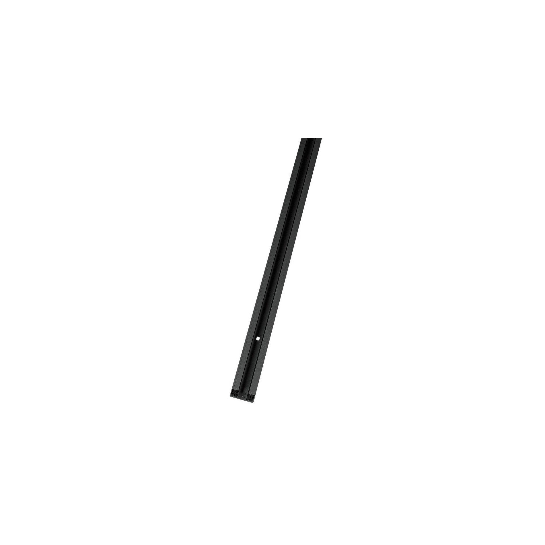 1~ Aufbauschiene 1m schwarz, 1PHASEN-AUFBAUSCHIENE Hochvoltschiene schwarz matt 1 m