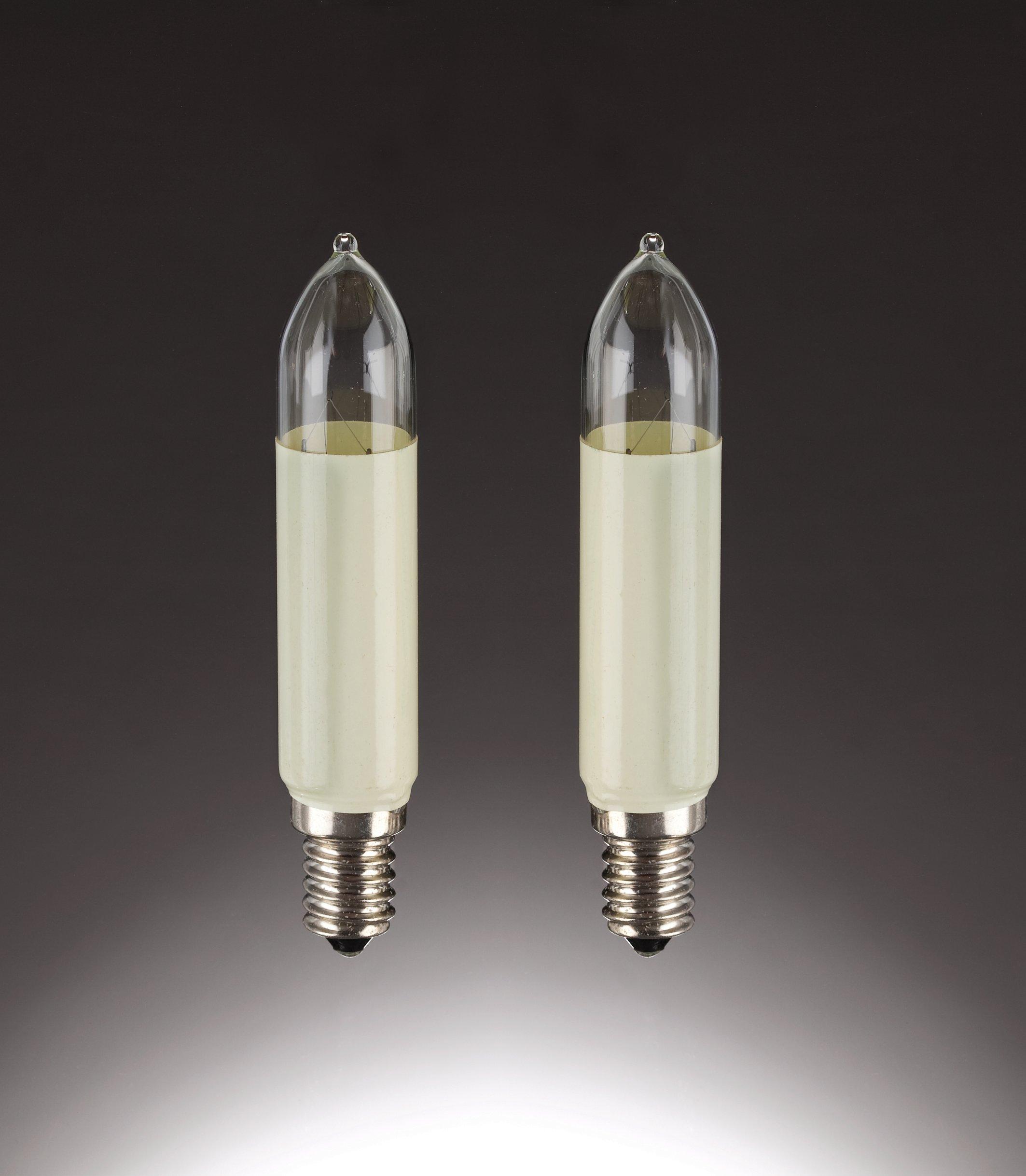 904949, LED-Schaftkerzen E14 12-16V 0,6W LED ww 2er-Blister
